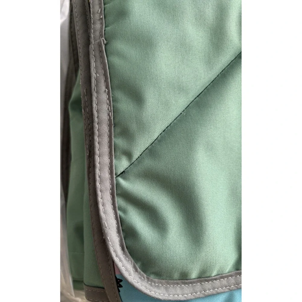 Grateful Dead Terrapin Sunshine Water Resistant PONCHO Poly Shell Hooded RARE